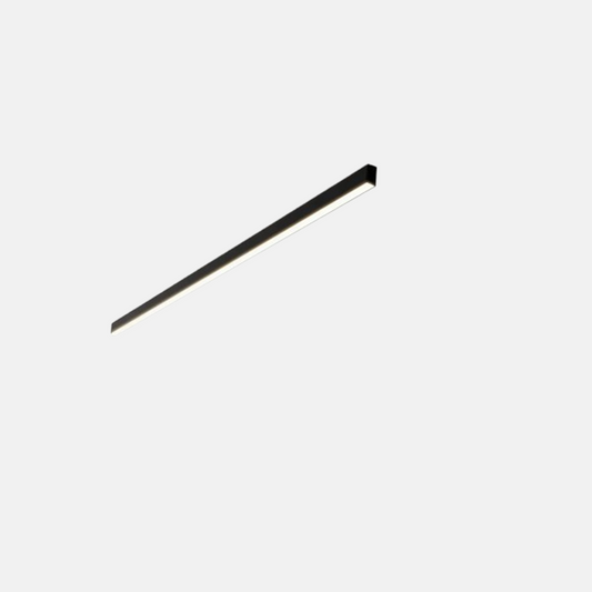 Minimalistisch Deckenleuchte LED Linear Schwarz Acryl Metall Flur