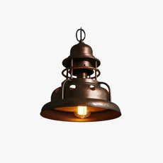 Vintage Pendelleuchte Metall Messing Esszimmer