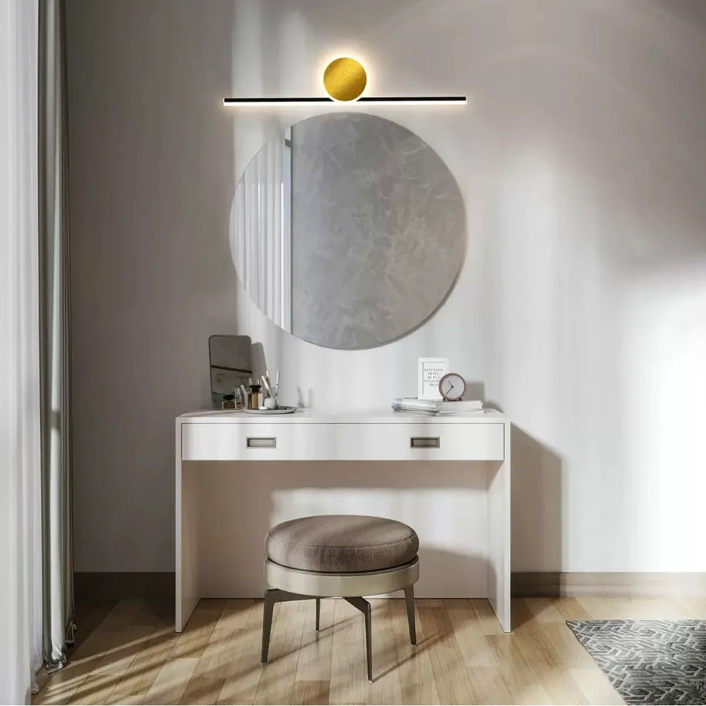 Modern Wandlampe Acryl Gelb Wohnzimmer