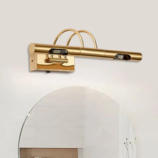Modern Wandlampe Metal Gold Schlafzimmer