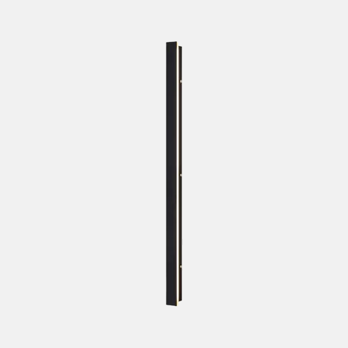 Minimalistisch Außenwandleuchte LED Wasserdichte Metall Linear Schwarz Garten