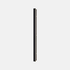Minimalistisch Außenwandleuchte LED Wasserdichte Metall Linear Schwarz Garten