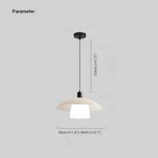 Nordic Pendelleuchte Metall Weiß Wohnzimmer