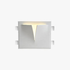 Art Deco Wandlampe Metall Weiß Wohnzimmer