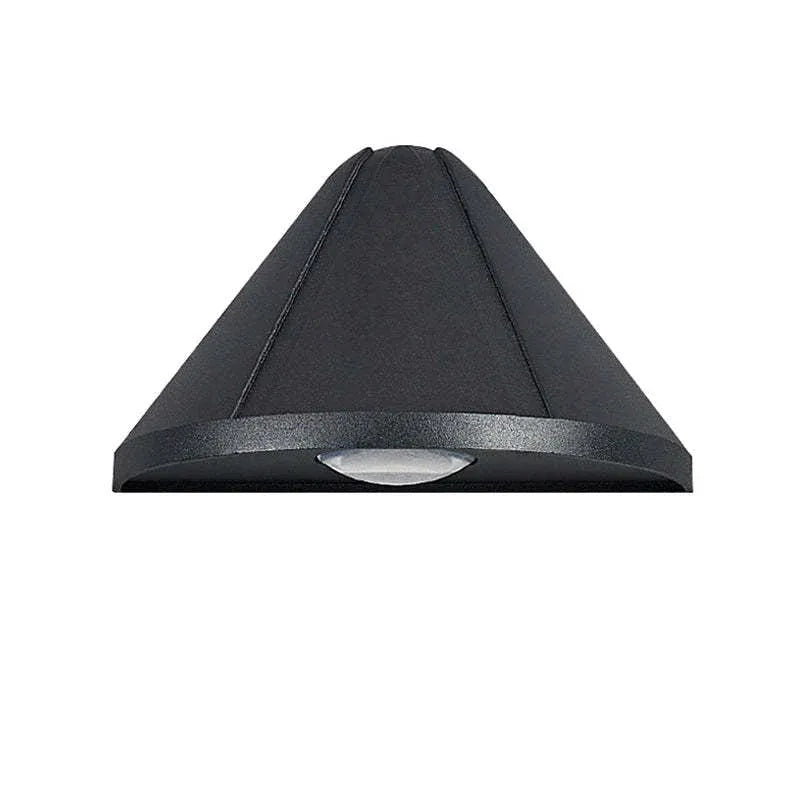 Modern Wandlampe Metall Weiß/Schwarz Flur