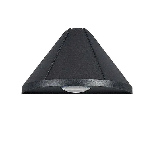 Modern Wandlampe Metall Weiß/Schwarz Flur