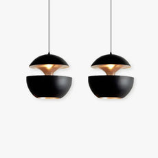 Modern Pendelleuchte Metall Schwarz 