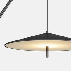 Moderne Stehleuchte Dreifarbige Metall Angelrute Wohnzimmer