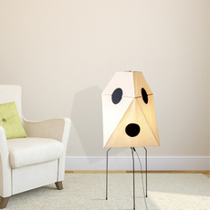 Modern Stehleuchte LED Ungleichmäßig Weiß Metall Wohnzimmer