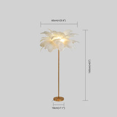 Metall Stehlampe passend für Wohnzimmer