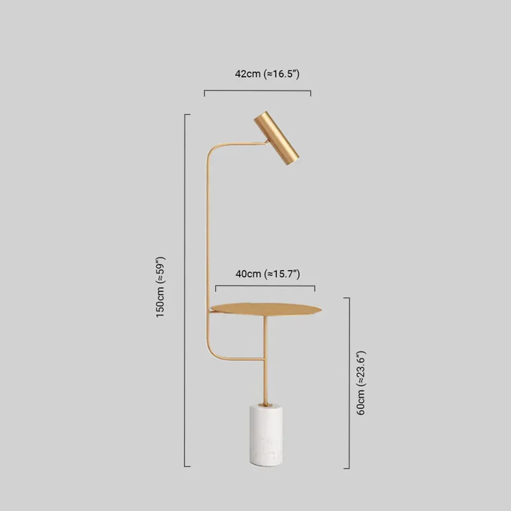 Art Deco Stehlampe Schwarz/Gold Marmor Hardware Wohnzimmer