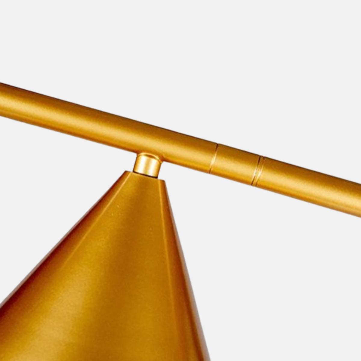 Modern Stehlampe LED Linear Gold Metall Wohnzimmer