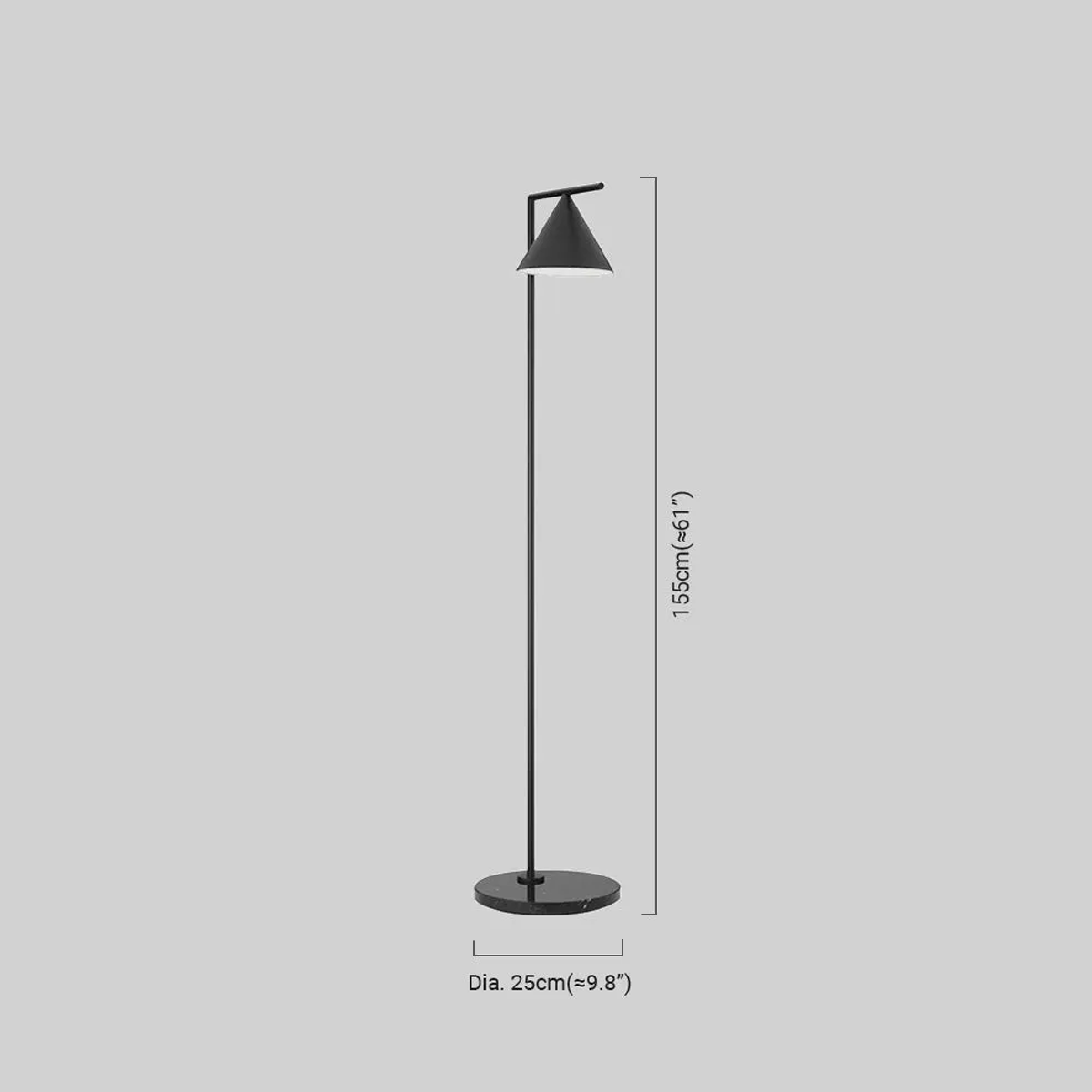 Modern Stehlampe LED Linear Gold Metall Wohnzimmer