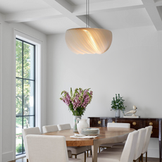 Modern Pendelleuchte LED Rund Weiß Metall Kücheinsel