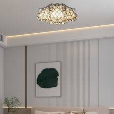 Art Deco Pendelleuchte/Deckenleuchte LED Geometrisch Metall Schlafzimmer