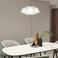 Art Deco Pendelleuchte/Deckenleuchte LED Geometrisch Metall Schlafzimmer