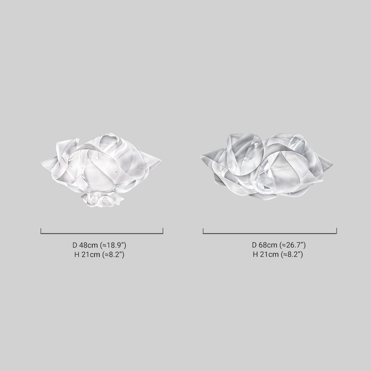 Minimalistisch Pendelleuchte LED Blumen Silber Acryl Wohn/Schlaf/Esszimmer