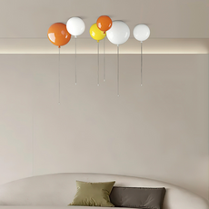 Modern Deckenleuchte LED Ballonförmig Metall - ideal fuer  moderne raeum