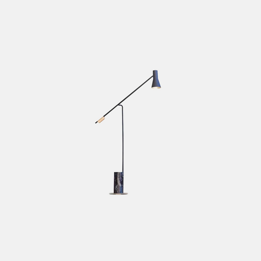 Nordic Stehlampe LED Marmor Konisch Schwarz Wohnzimmer