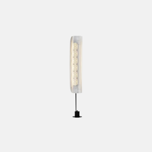 Modern Stehleuchte LED  Metall Acryl Weiß Wohnzimmer
