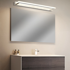 Moderne Rechteckig Wandleuchte/Spiegelleuchte LED Weiß Badezimmer