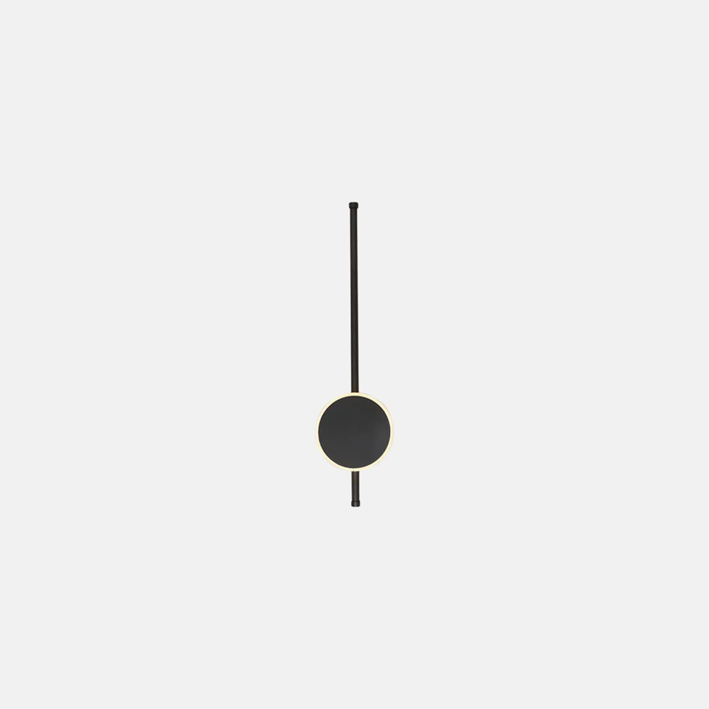 Weiße LED-Wandlampe mit linearem Design fürs Badezimmer