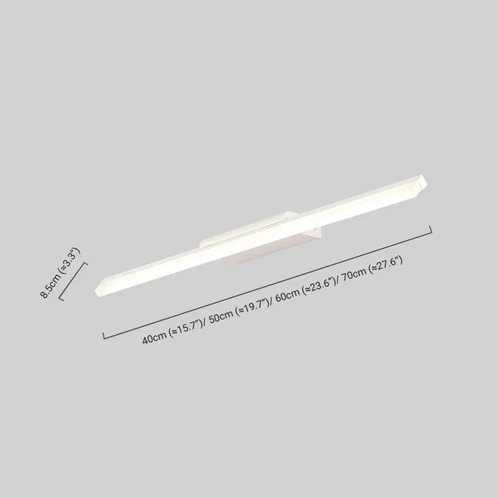 Nordisch Wandleuchte Acryl Weiß Badezimmer