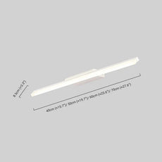 Nordisch Wandleuchte Acryl Weiß Badezimmer