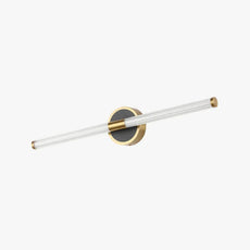 Moderne Wandleuchte/Spiegelleuchte LED Metall Schwarz Badezimmer