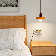 Morandi Glas Kapsel Weiß Pendelleuchte Wohnzimmer