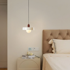Morandi Glas Kapsel Weiß Pendelleuchte Wohnzimmer
