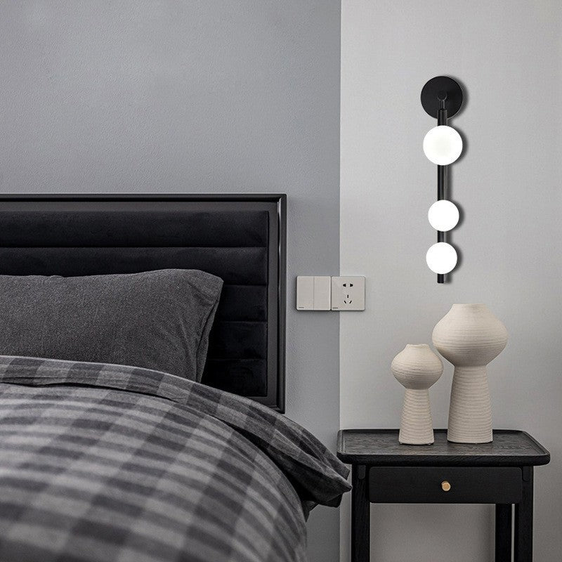 Minimalistisch Wandlampe Metall Gold Wohnzimmer
