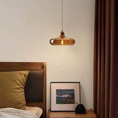 Braun Pendelleuchte für Schlafzimmer