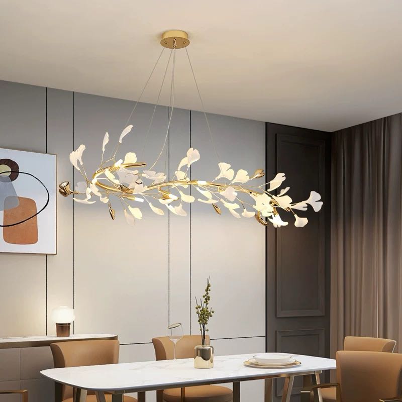 Art Deco Kronleuchter Keramik Metall Gold Wohnzimmer