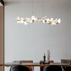 Art Deco Kronleuchter Keramik Metall Gold Wohnzimmer
