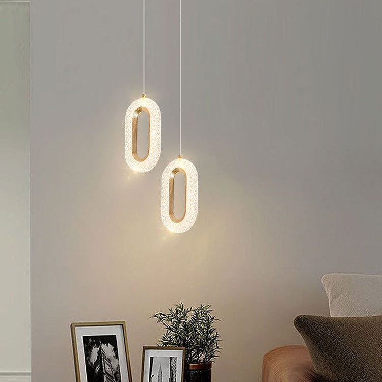 Modern Pendelleuchte Acryl Weiß Wohnzimmer