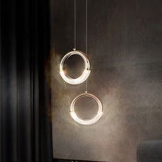 Modern Pendelleuchte Acryl Weiß Wohnzimmer