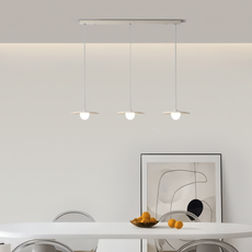 Modern Pendelleuchte LED Bogen Metall Wohnzimmer