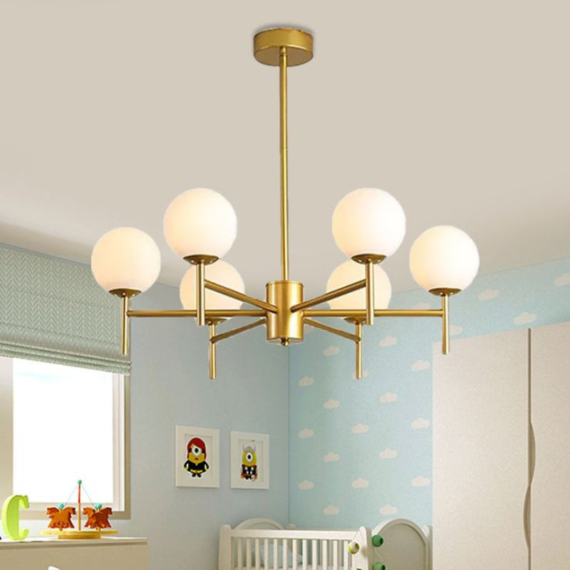 Modern Kronleuchter Metall Gold Kücheninsel