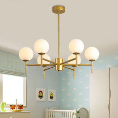 Modern Kronleuchter Metall Gold Kücheninsel