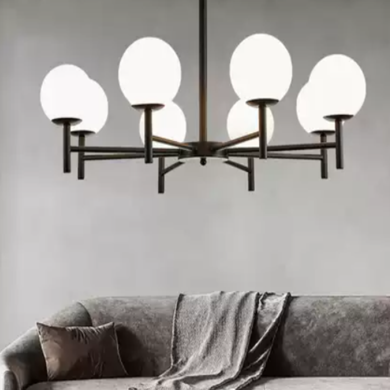 Modern Kronleuchter Metall Gold Kücheninsel