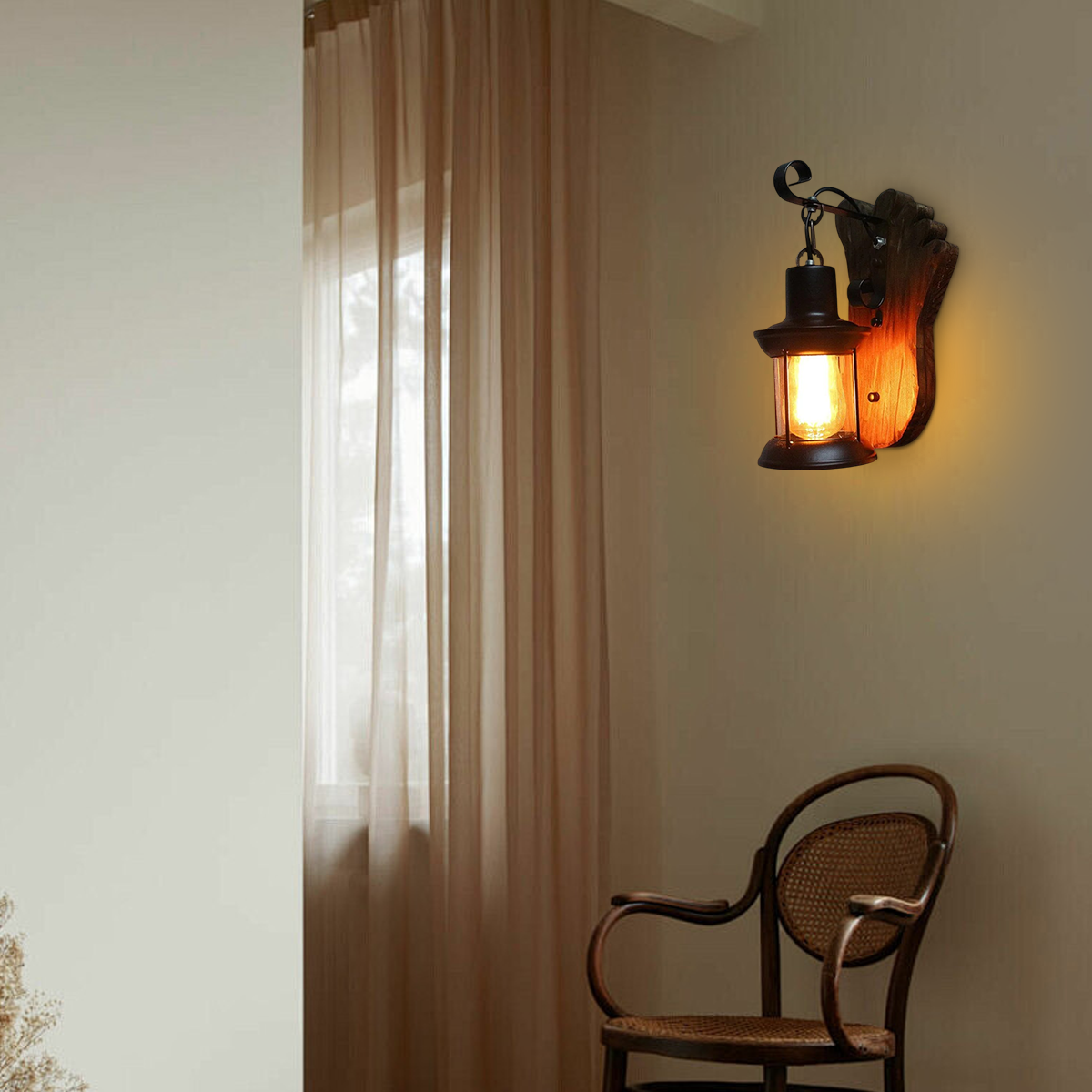 LED Wandleuchte innen