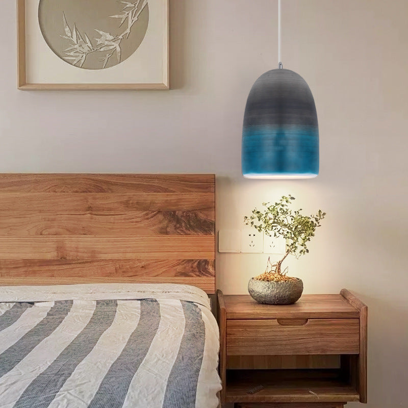 Klassisch Pendelleuchte Harz Schwarz Schlafzimmer
