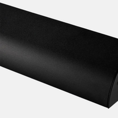 Moderne Außenwandleuchte LED Rechteckig Schwarz Metall Badzimmer/Flur/Garten
