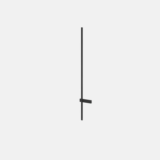 Minimalistische Außenwandleuchte LED Metall Schwarz Garten/Balkon