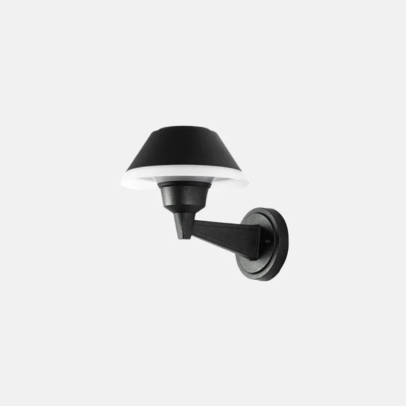 Vintage Wandlampe LED Metall Schwarz Hof