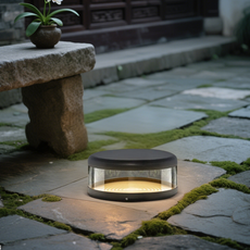 Moderne Außenlampe Acryl Schwarz Metall Zylindrisch Außen