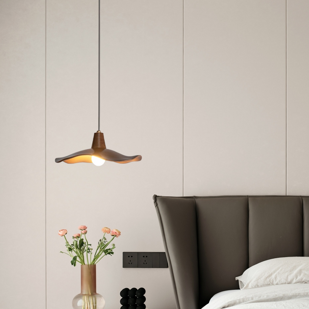 Moderne Pendelleuchte Gold Metall Hooded Wohnzimmer
