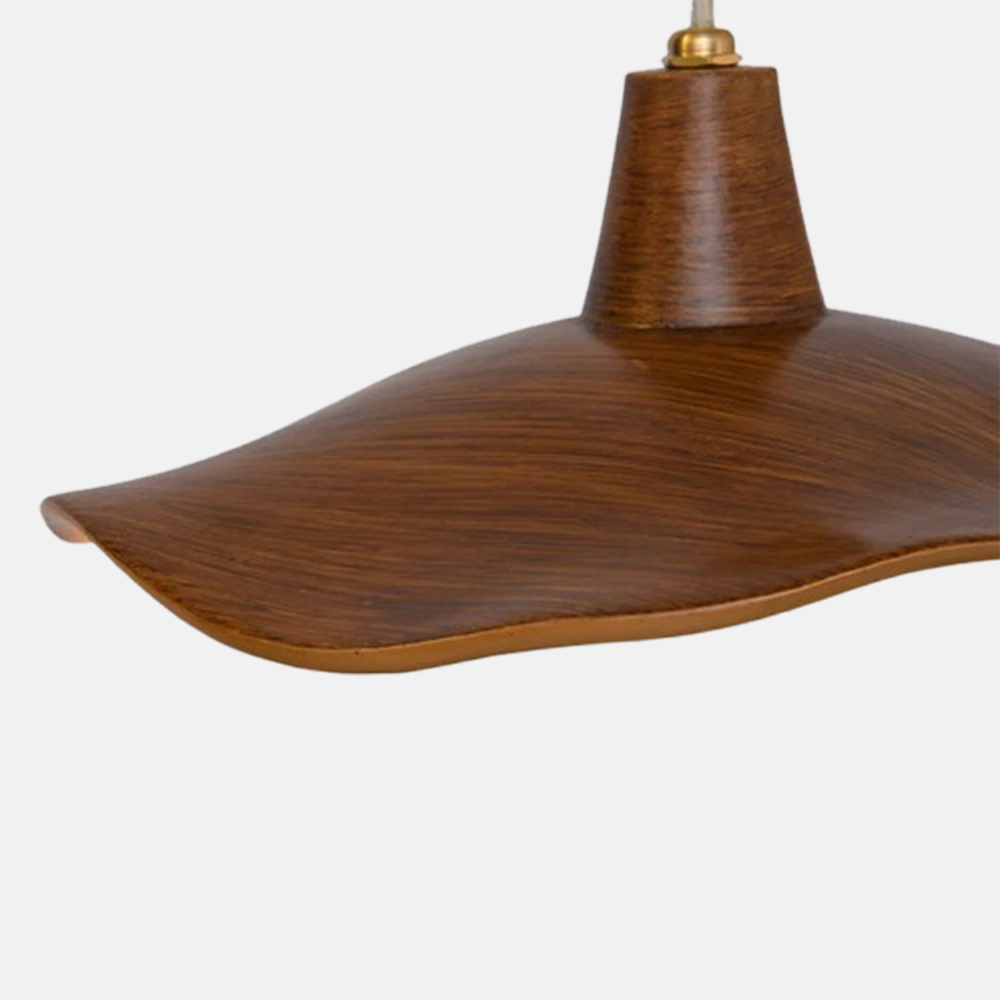 Moderne Pendelleuchte Gold Metall Hooded Wohnzimmer