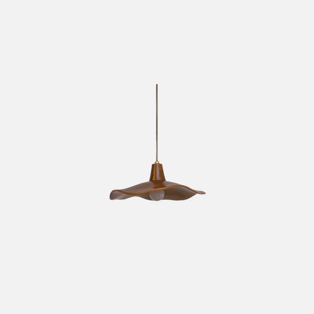 Moderne Pendelleuchte Gold Metall Hooded Wohnzimmer